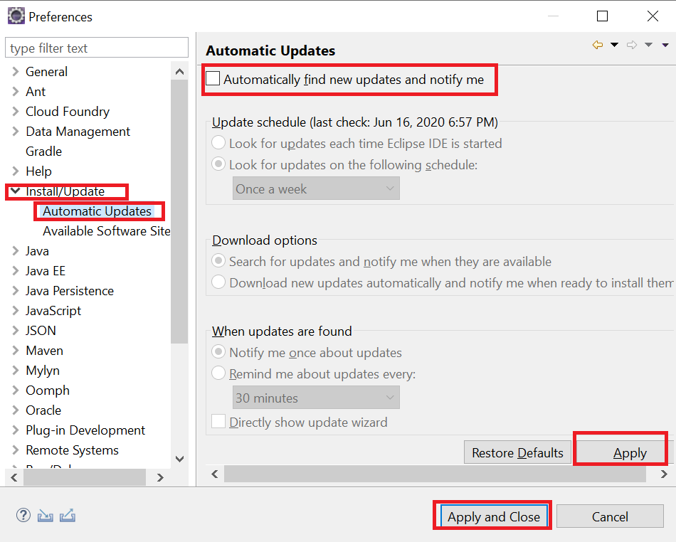 settings-of-eclipse-wx-notes